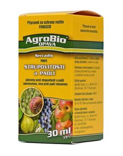 AgroBio PROTI strupovitosti a padlí (Sercadis) - 30ml