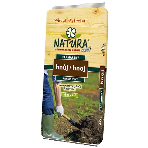 AGRO CS NATURA Farmářský hnůj 40 l