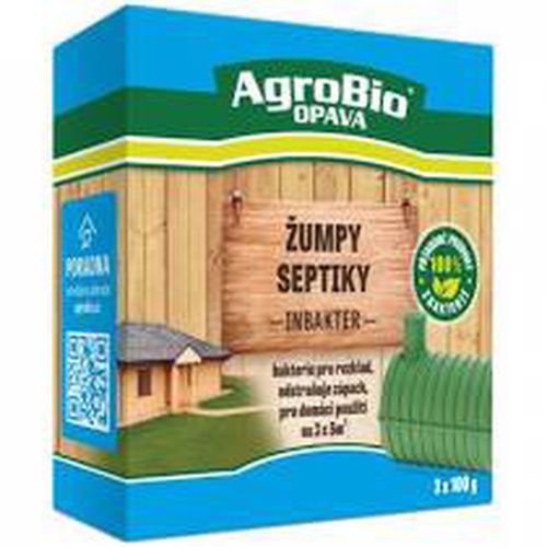 AgroBio INBAKTER Žumpy a septiky- 3x100g