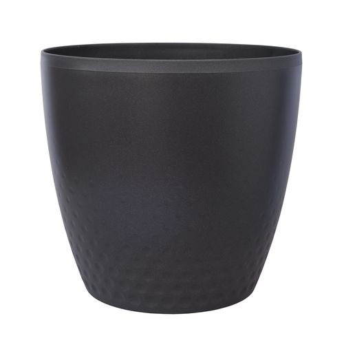 Plastia Květináč Perla - antracit 14 cm 10 cm