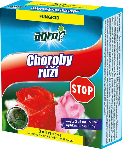 AGRO CS AGRO Choroby růží STOP 3x1g