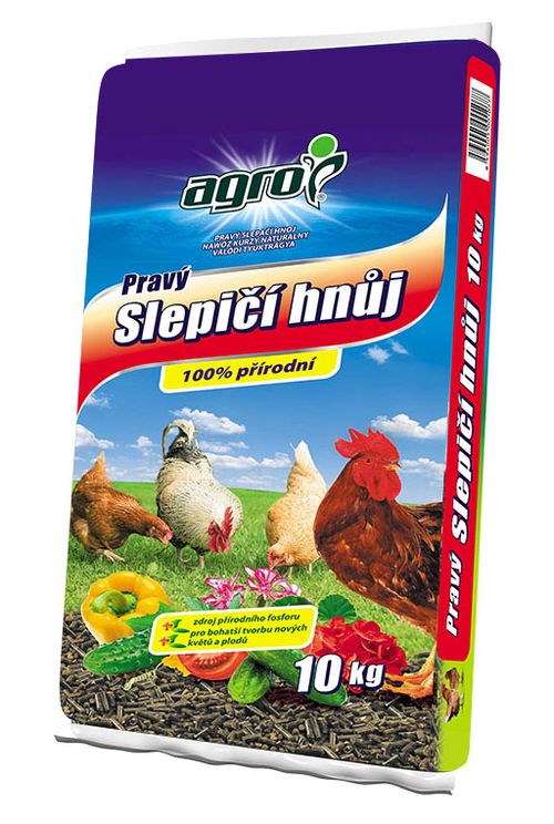 AGRO CS AGRO Pravý slepičí hnůj 10 kg