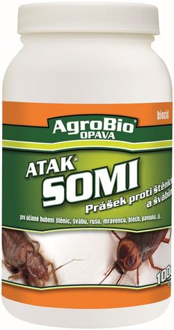 AgroBio Atak- Somi proti štěnicím a švábům 100g