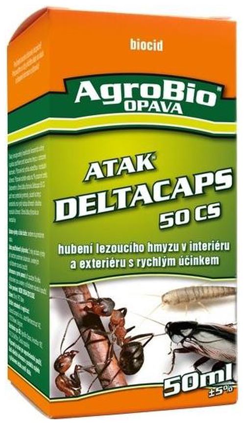 AgroBio ATAK - DeltaCaps 50 CS (alt. K-Othrine) - 50 ml