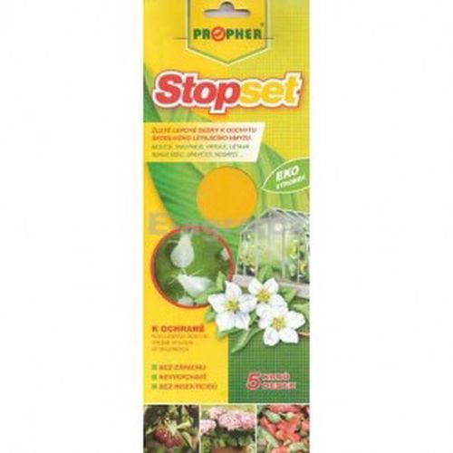 AgroBio Stopset desky - 10x25 žluté