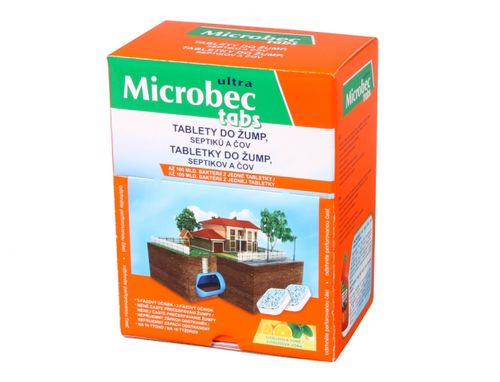 BROS Tablety MICROBEC TABS do žump, septiků a ČOV 16x20g