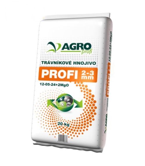 AGRO CS Profi Trávníkové hn. 12-05-24+2MgO 20Kg ( Agromix NK - podzim )