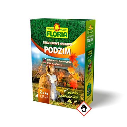 AGRO CS FLORIA Podzimní trávníkové hnojivo 2,5 kg