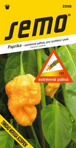 SEMO Paprika roční TRINIDAD MORUGA SCORPION YELLOW