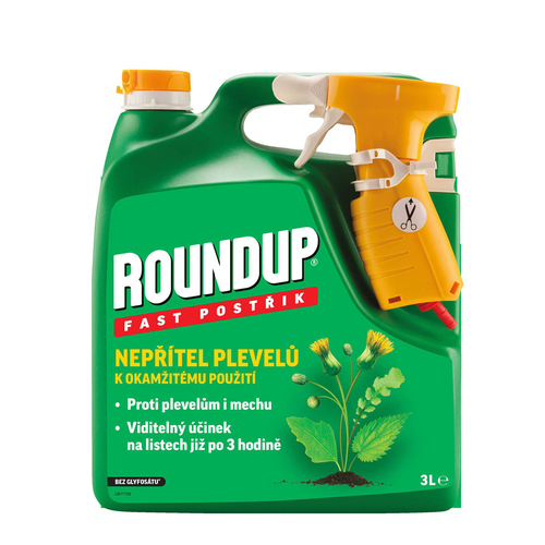 Roundup Fast herbicid rozprašovač 3 l