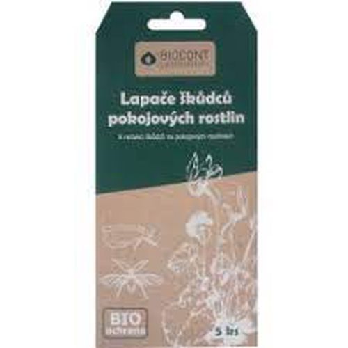 Biocont - lapače škůdců pokojových rostlin 5ks