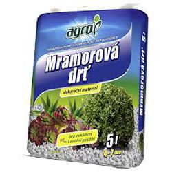 AGRO CS AGRO Mramorová drť 4 - 7 mm 5 l