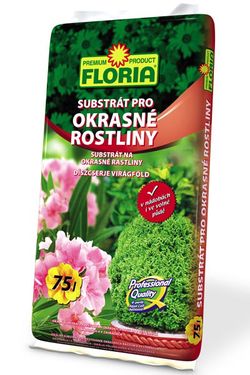 AGRO CS FLORIA substrát pro okrasné rostliny 75 l