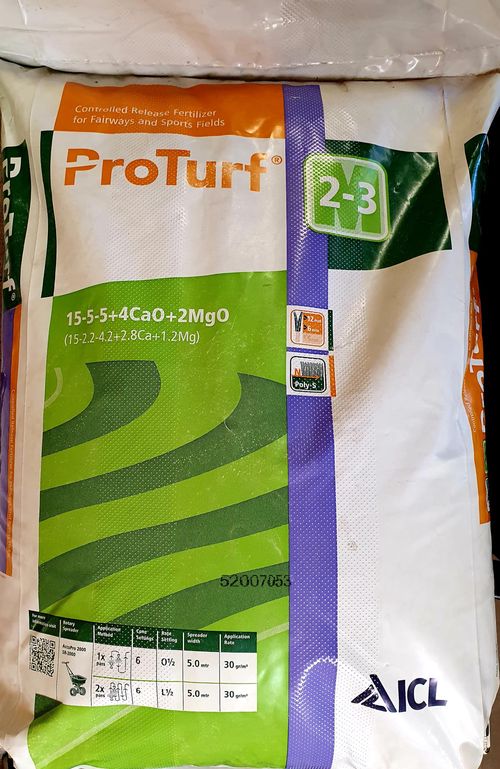 ICL ProTurf BASIC JARO AKCE 25 Kg 15-5-5+4CaO+2MgO 2-3M