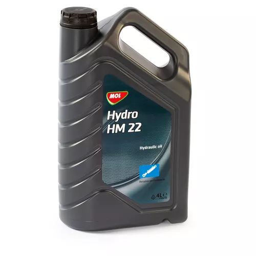 MOL Hydro HM 22 4L Hydraulický olej pro štípačky dříví.