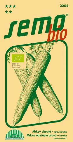 SEMO Bio - Mrkev NANTES CLODIA 2