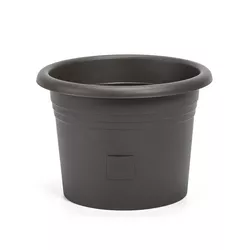 Samozavlažovací květináč Narza 25 cm Antracit