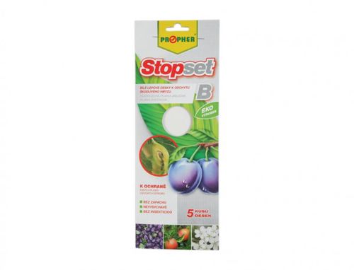 AgroBio Stopset desky - 10x25 bílé