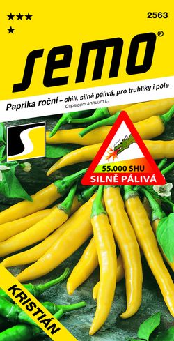 SEMO Paprika KRISTIÁN chili žlutá