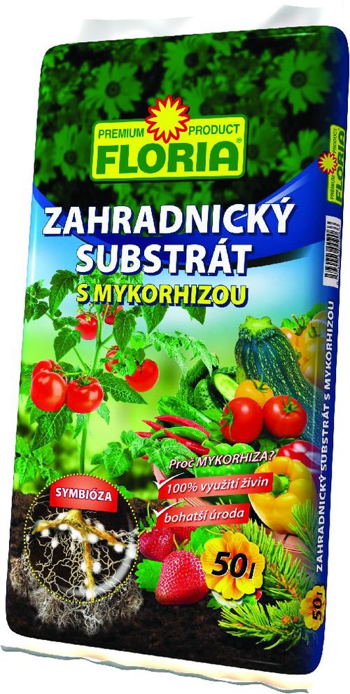 AGRO CS FLORIA Zahrad. sub. s mykorhizou 50 l