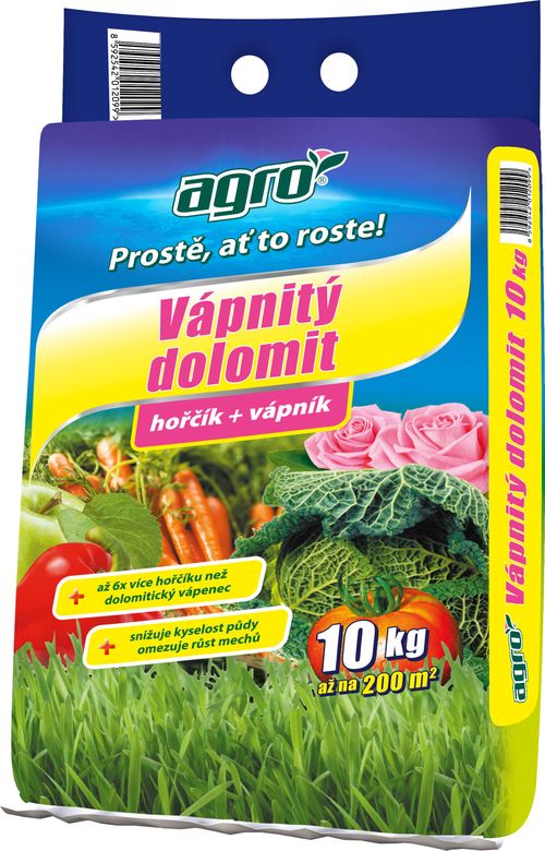 AGRO CS AGRO Vápnitý dolomit 10kg