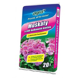 AGRO CS AGRO Substrát pro muškáty 20 l