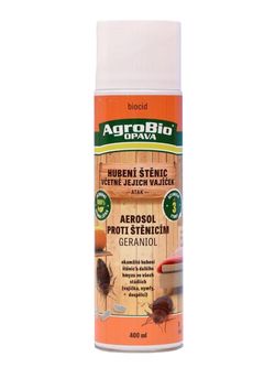 AgroBio Aerosol proti štěnicím Geraniol (ATAK) 400 ml/R