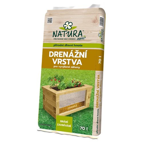 AGRO CS NATURA Drenáž pro vyvýšené záhony 70 l