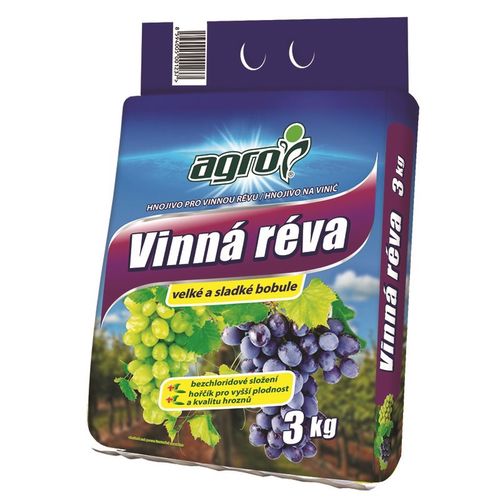 AGRO CS AGRO Minerální hnojivo pro vinnou révu 3 kg