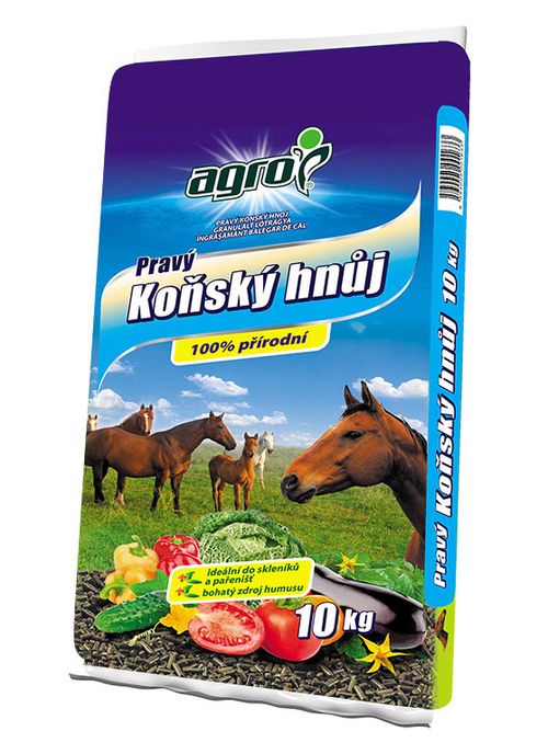 AGRO CS AGRO Pravý koňský hnůj 10 kg