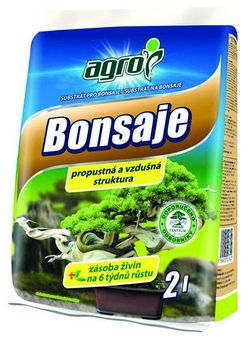 AGRO CS AGRO substrát pro bonsaje 2 l
